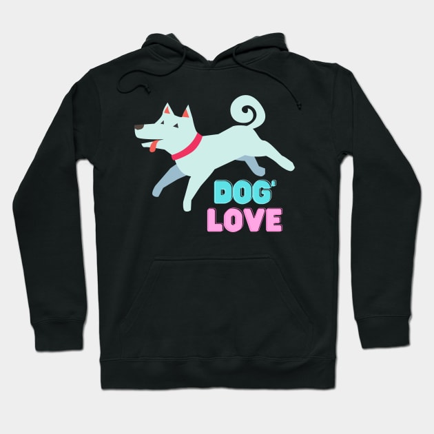 Love dogs my family Hoodie by MeKong